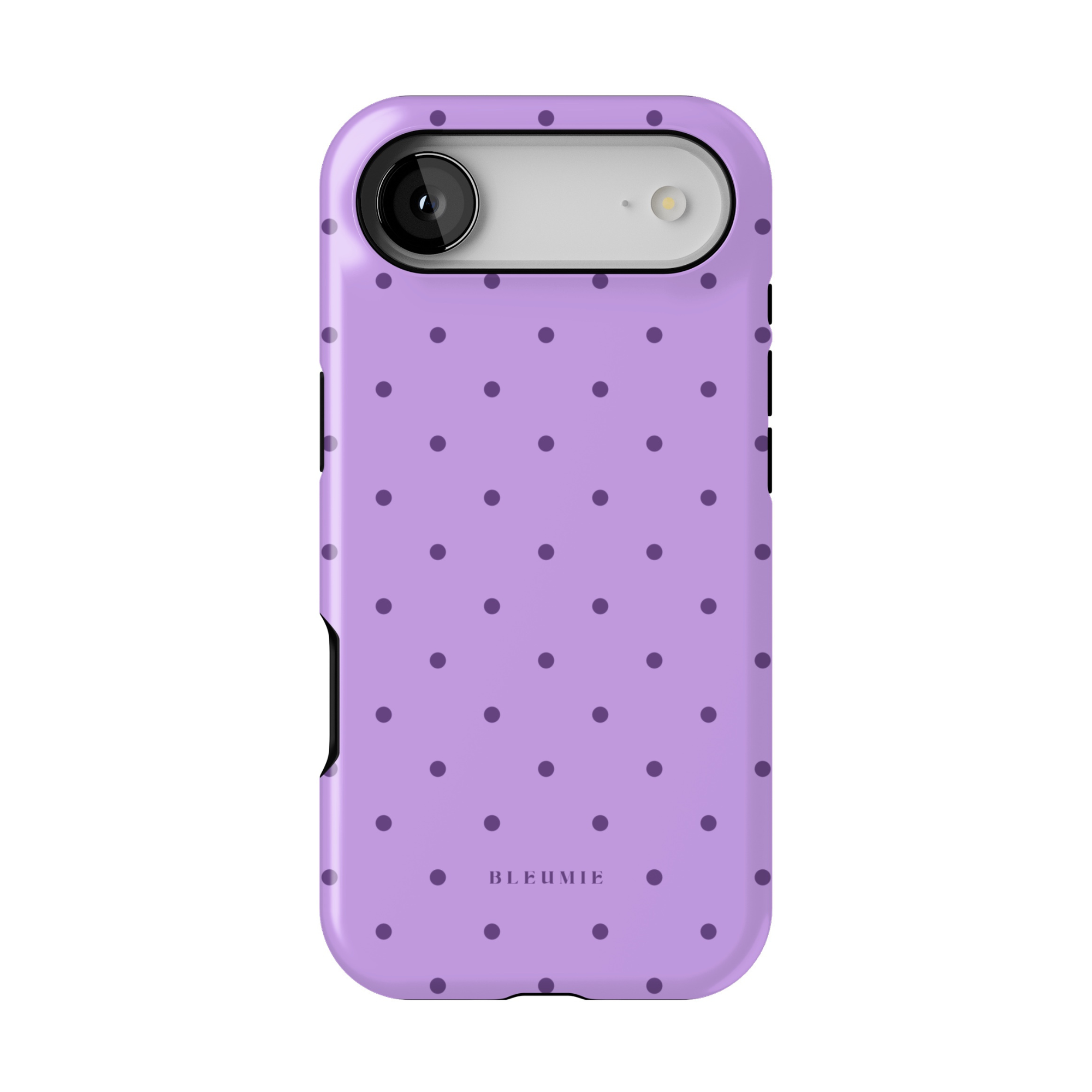 Lavender Polka Dot MagSafe Case iPhone 17 Air BLEUMIE