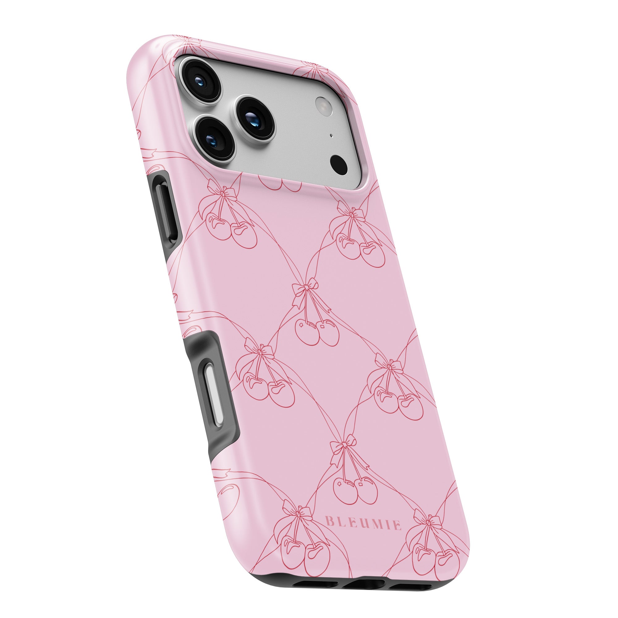 Romantic Cherry Bows Tough Phone Case