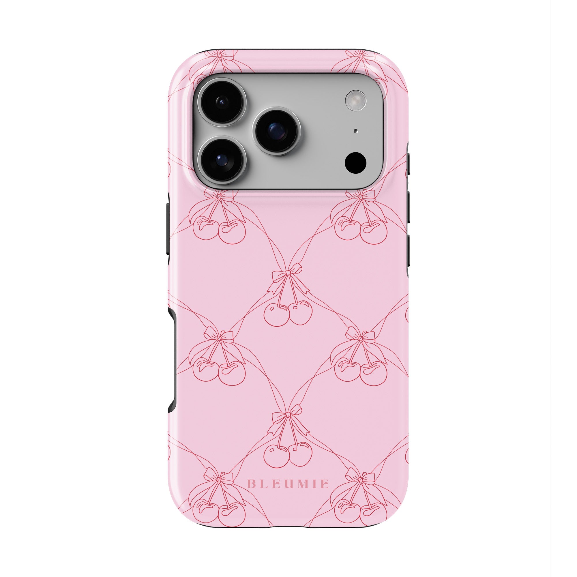 Romantic Cherry Bows Tough Phone Case