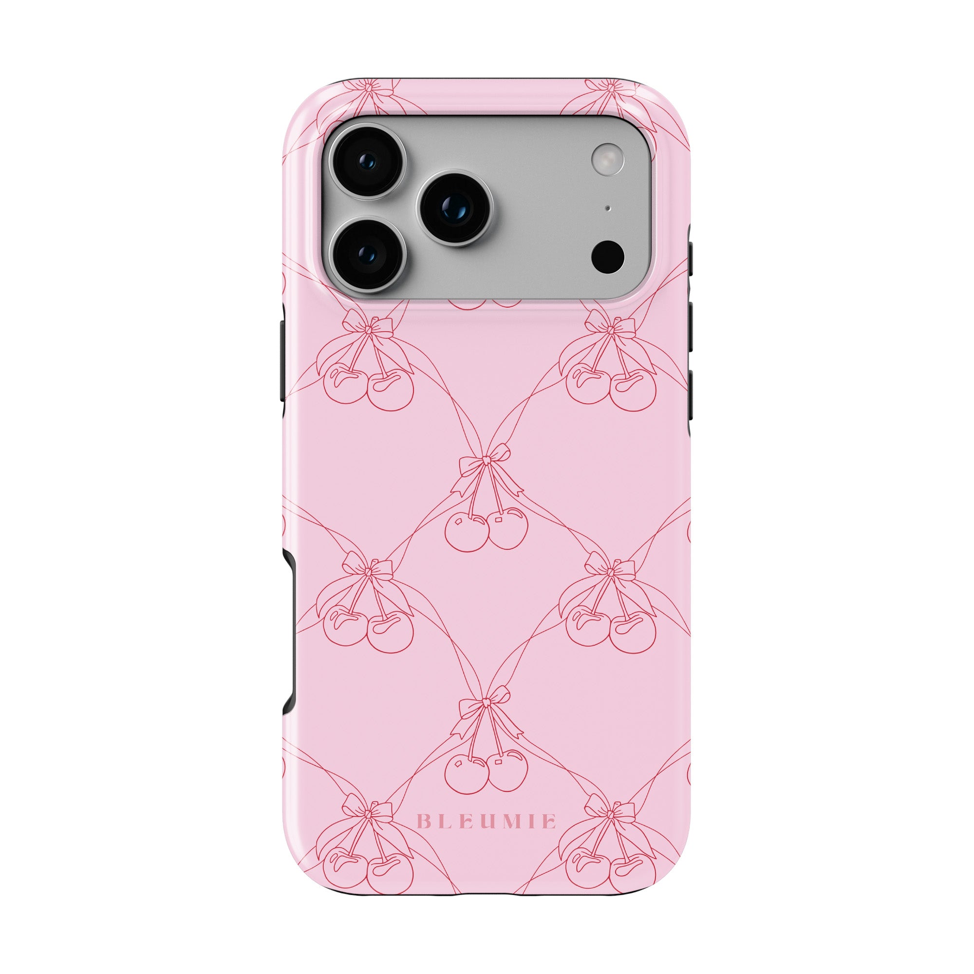 Romantic Cherry Bows Tough Phone Case