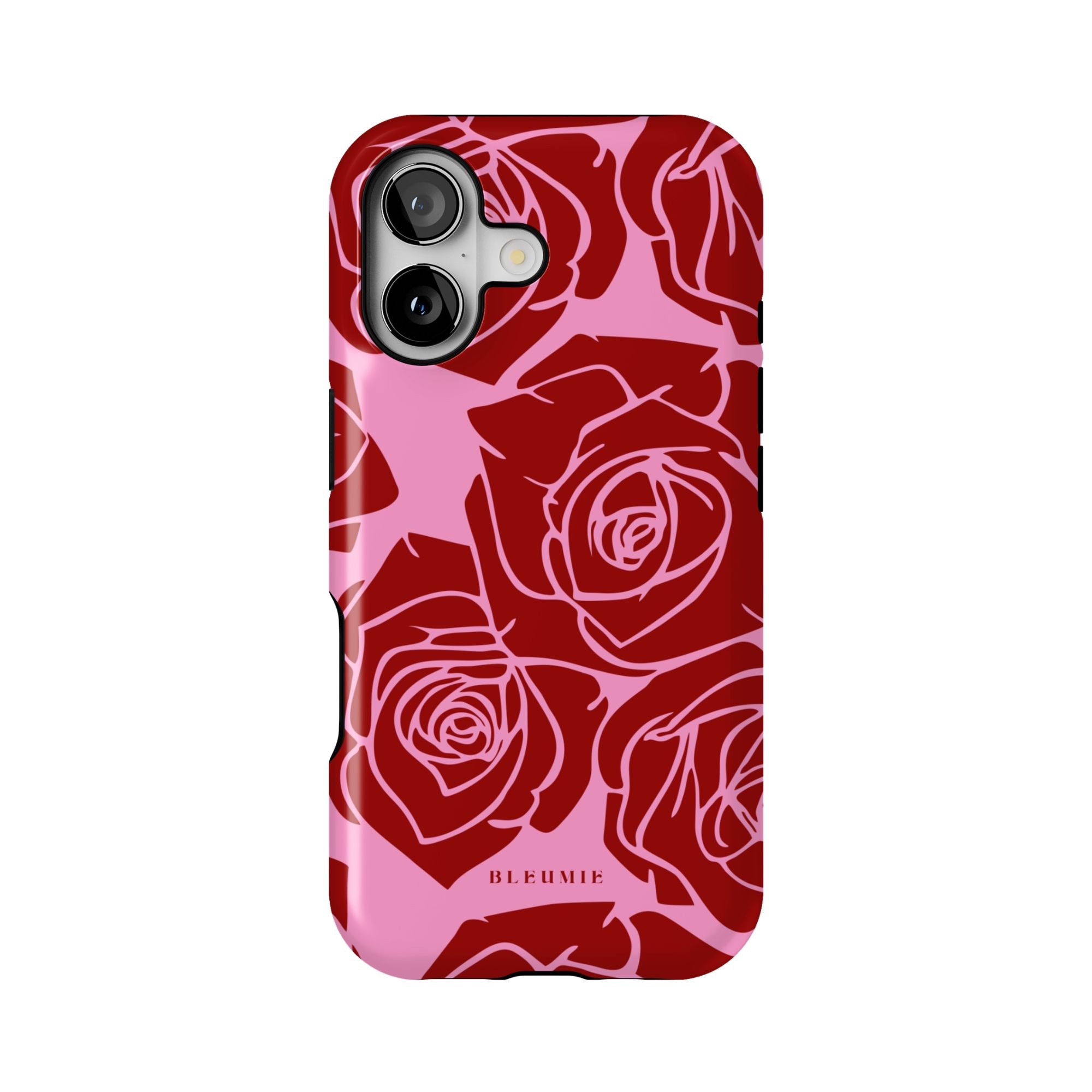 Roselle Rose Floral MagSafe Case iPhone 17 BLEUMIE