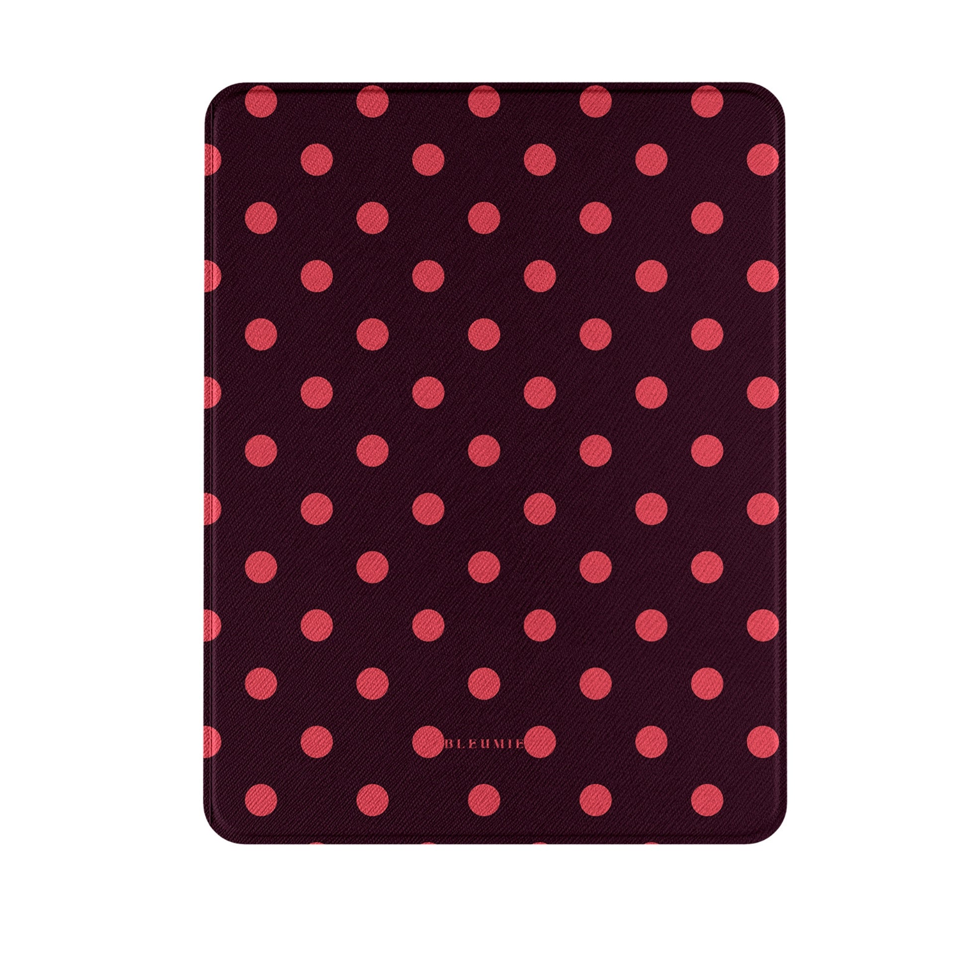 Scarlet Polka Dot Magnetic iPad Case BLEUMIE